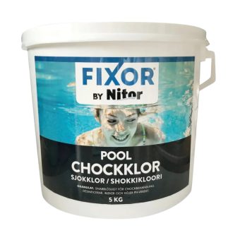 Chockklor Fixor by Nitor 5 kg framifrån