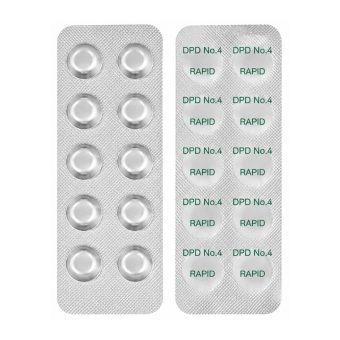 DPD N°4 Rapid Testtabletter för Aktivt Syre - Pool & Spabad