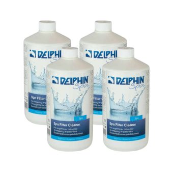 Filterrengöring Delphin Spa Filter Cleaner 1L 4-pack