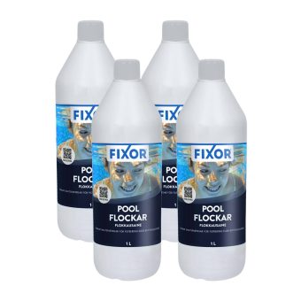 Flockningsmedel Fixor by Nitor Klarningsmedel Flytande 1l 4-pack
