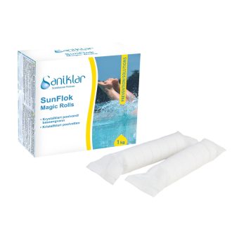 Flockningsmedel Saniklar Sunflok Magic Rolls framifrån