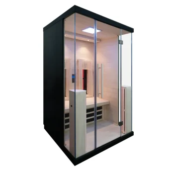 Infraröd Bastu Nordic Relax 2 Svart