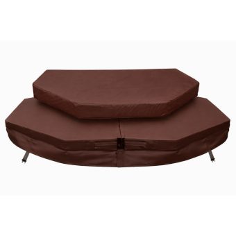 Isolerat Spalock Badtunna Vikbart 240 x 180 cm Brun