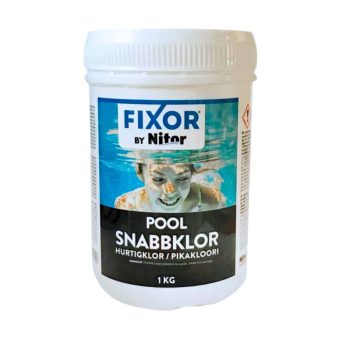 Klorgranulat Pool Fixor by Nitor Snabbklor 1kg