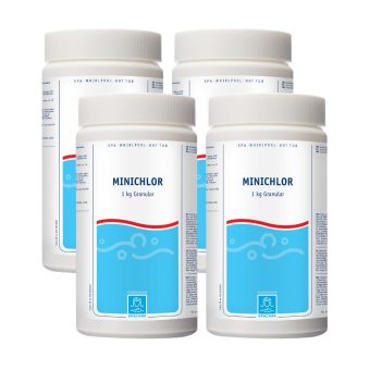 Klorgranulat SpaCare Minichlor 1kg 4-pack