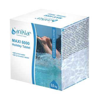 Klorpuck Saniklar Maxi 6000 Holiday Tablett 0,6kg
