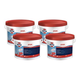 Klorpuckar Saniklar HTH Tempo Stick 4,5 kg 4-pack