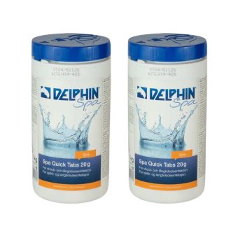 Klortabletter Delphin Spa Quick Tabs 20g 1kg 2-pack