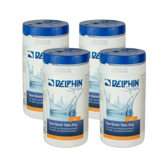 Klortabletter Delphin Spa Quick Tabs 20g 1kg 4-pack