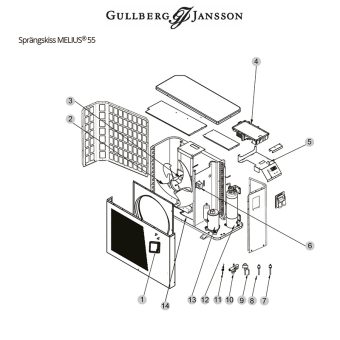 Melius 55 Sprängskiss
