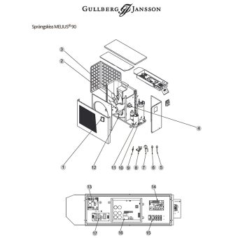 Melius 90 Sprängskiss