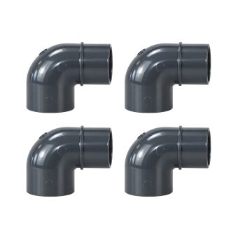 PVC 90° Vinkelreducering 4-pack