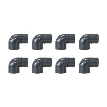 PVC 90° Vinkelreducering 8-pack
