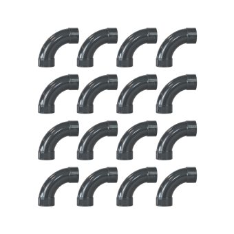 PVC Långböj 90° 12-pack