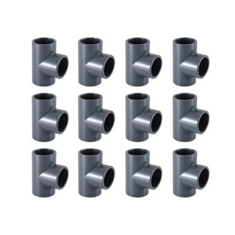 PVC T-rör 12-pack