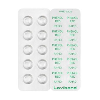 Phenol Red Rapid Testtabletter för pH-värde - Pool & Spabad