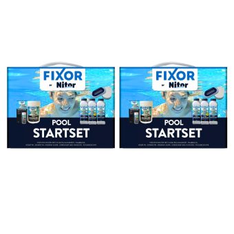 Poolkemikalier Startset Fixor by Nitor 2-pack