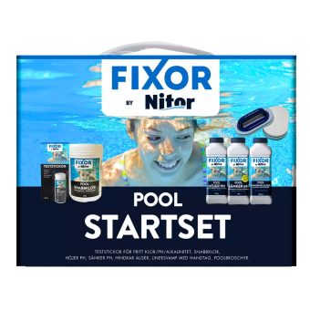 Poolkemikalier Startset Fixor by Nitor