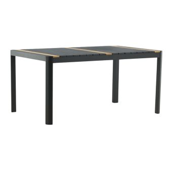 Rektangulärt Matbord Utomhus - Venture Home Togo 200x100 Svart-Natur