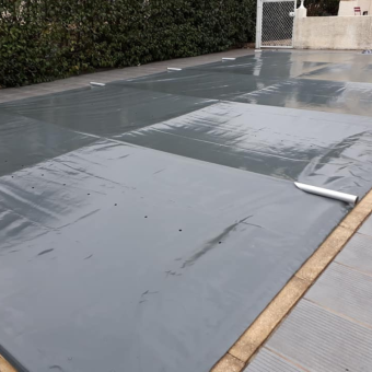 Ribcover Capella 4x8m Antracitgrå