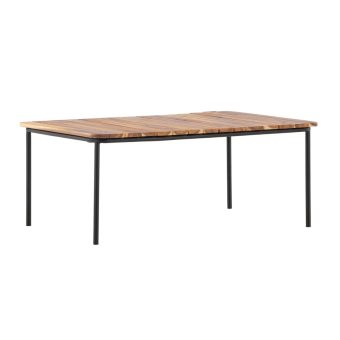 Soffbord Utomhus – Venture Home Penh 65×100 SvartNatur