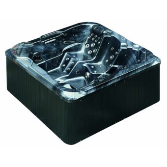 Spabad Nordpool Abisko Svart 5 personer