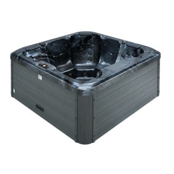 Spabad Nordpool Idun Svart 6 personer