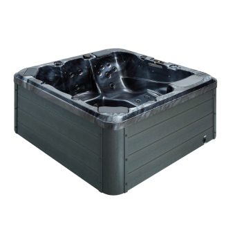 Spabad Nordpool Tor Svart 6 personer