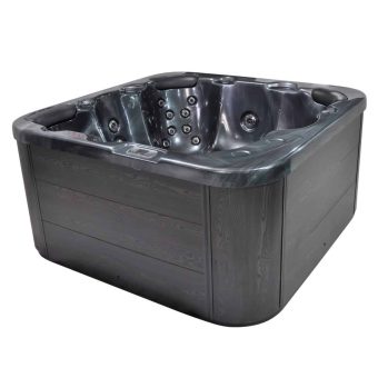 Spabad Svenska Bad Denver Svart 6 personer