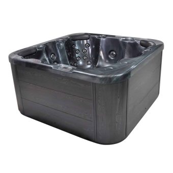 Spabad Svenska Bad Earl Svart – 6 personer