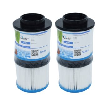 Spafilter Darlly SC803 2-pack framifrån