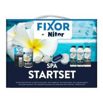 Startpaket Klor SPA Fixor by Nitor Startset