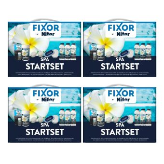 Startpaket Klor SPA Fixor by Nitor Startset 4-pack