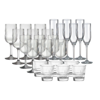 Stripe Lilla Dryckespaket 24 delar