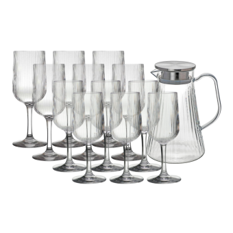 Stripe Lilla Vinpaket 13 delar med bringare