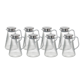 Stripe-Pitcher-1.5l-li-tillbringare plast-8-pack