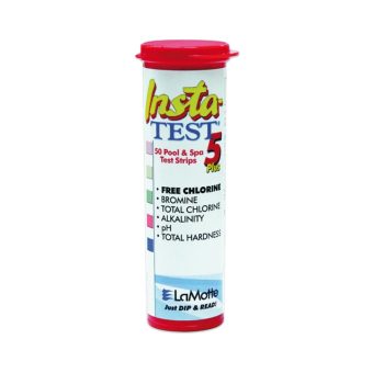 Teststickor Insta-Test 5 Plus (fritt klorbromtotal kloralkapHhårdhet) 50 st 2306812