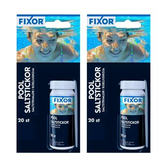 Teststickor Pool Fixor by Nitor Saltstickor 20st, 2-pack