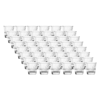 Tumblerglas-plast-Stripe-355-R-premium-okrossbara-glas-48-pack