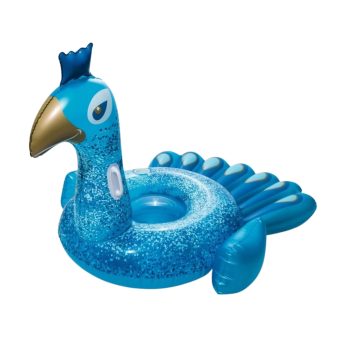 Uppblåsbar Badleksak Bestway Påfågel med mugghållare 198 cm