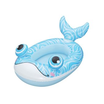 Uppblåsbar Badleksak Bestway Playa Pal Babybåt 108 x 65 cm Blå