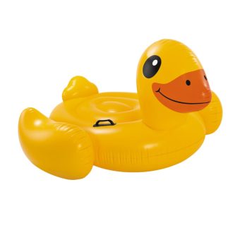 Uppblåsbar Badleksak Intex Ride-on Anka