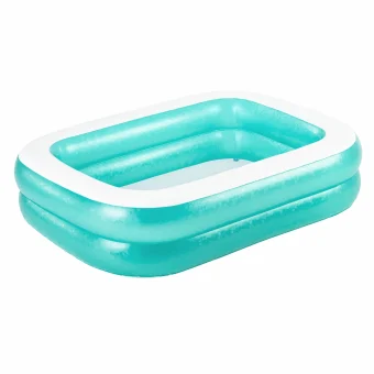 Uppblåsbar Barnpool Bestway 200x146x48cm Turkos