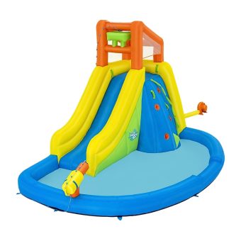 Uppblåsbar Barnpool Bestway - Vattenpark med Rutschkana 4,35 m