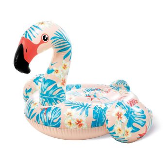 Uppblåsbart Baddjur Intex Tropical Flamingo Ride-On