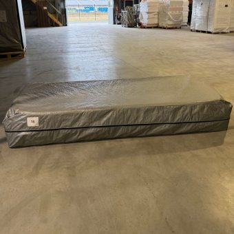 Utförsäljning 3-delat Spalock 230x290 cm R25 Grå