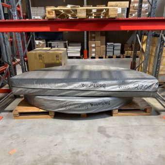 Utförsäljning Spalock Runt Badtunna Ø220 cm Grå