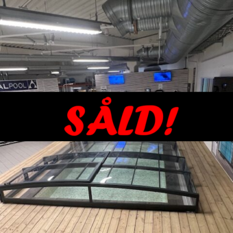 Visningsexemplar Pooltak Leia 3600×5600 mm Förmonterat