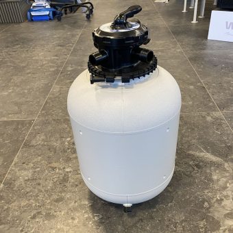 Visningsexemplar Sandfilter Astral Skypool 400 snett ovanifrån