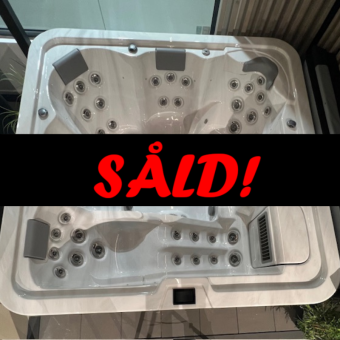 Visningsexemplar Spabad Viskan Ekerö Såld